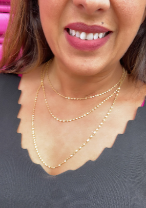 18k Gold Layered 1.8mm Singapore Chain Wholesale Jewelry Supplies