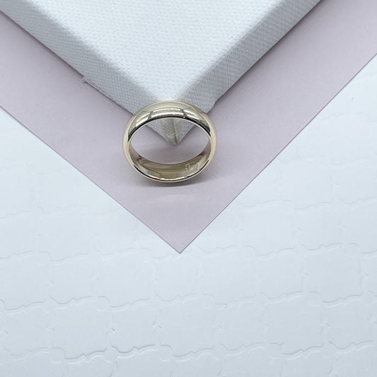 18K Gold Filled Plain Ring, Engagement Band Ring, Dainty Jewelry