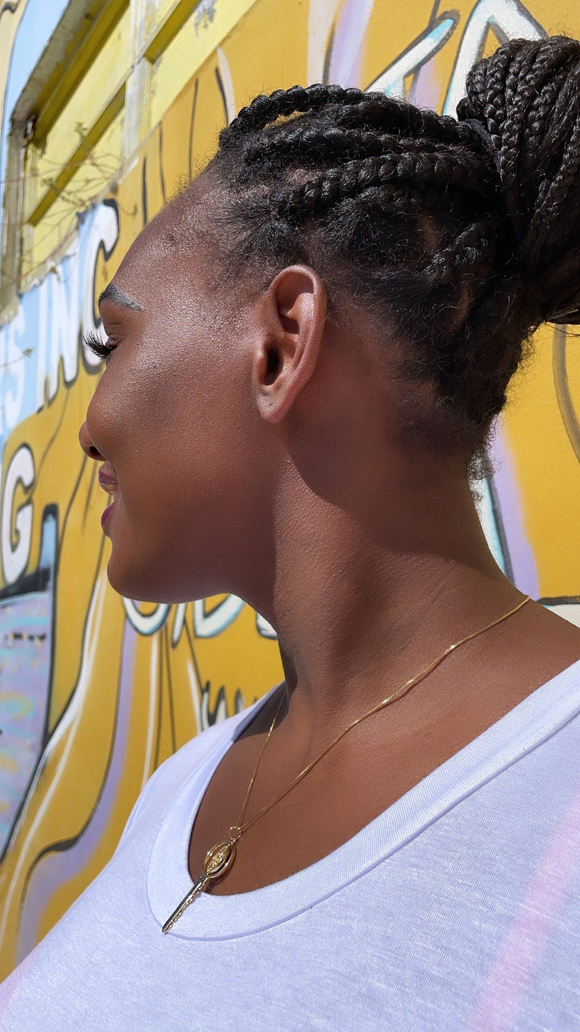 Swivel Double Sided 18k Gold Filled San Benito Engraved Key Pendant