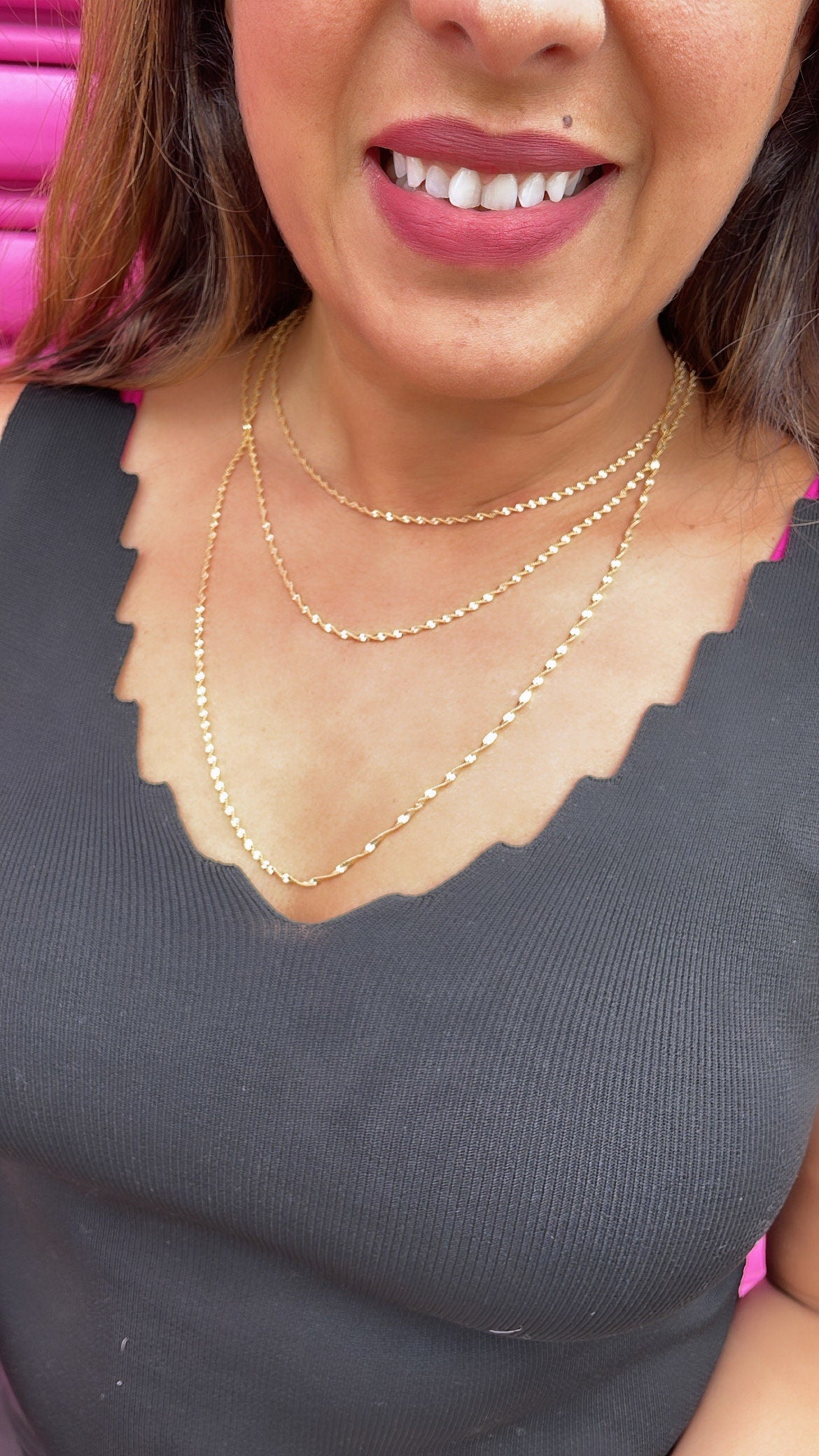 18k Gold Filled 1.8mm Singapore ChainWholesale Jewelry Supplies