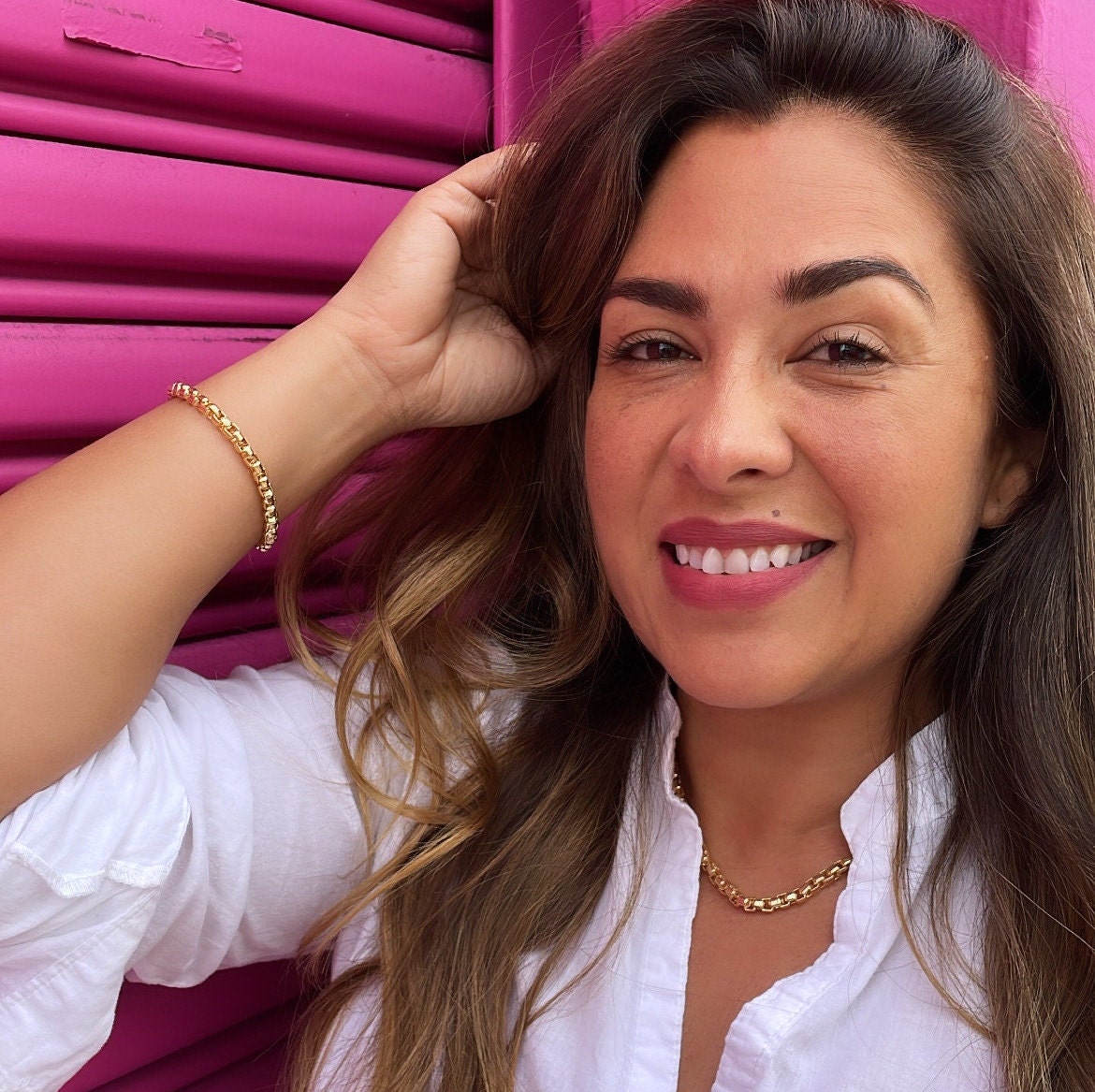 18k Gold Filled 3mm Thick Box Set necklace and braceletWholesale Jewelry Supplies