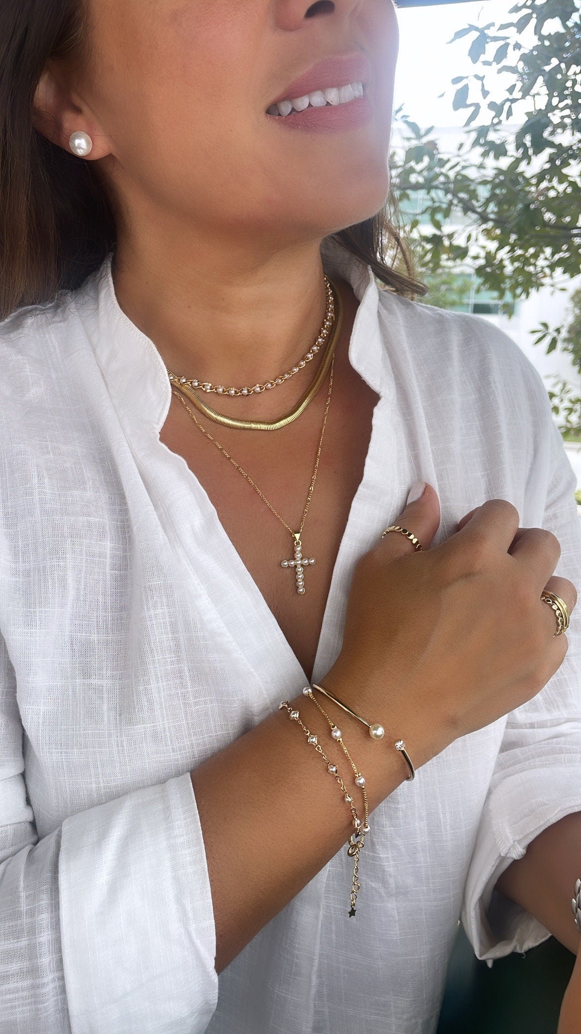 18k Gold Filled 5mm Soft Flat Snake Chain Supplies