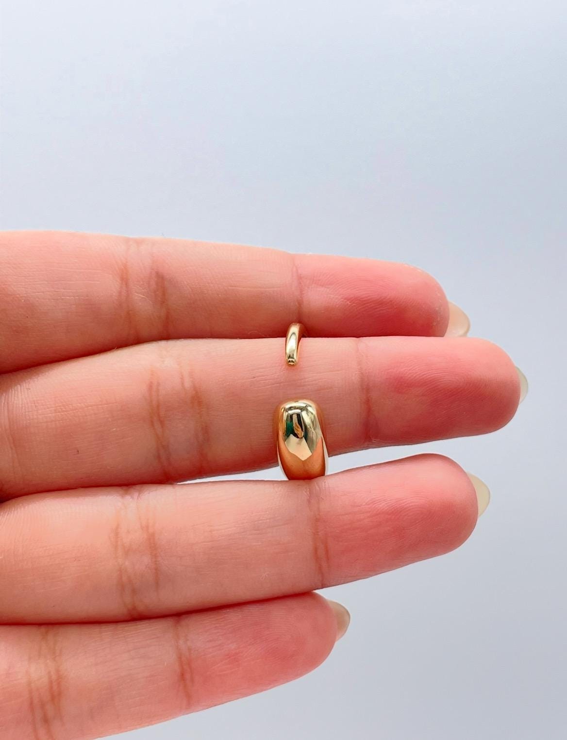 18k Gold-filled Adjustable Dual Ended Half Wrap Ring