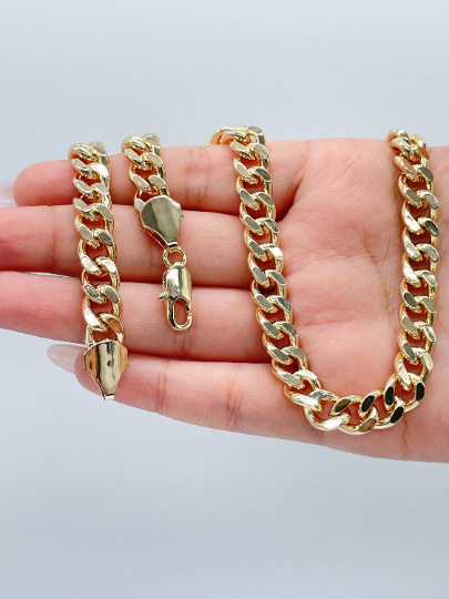 18k Thick Cuban Link Chain Wholesale Jewelry Supplies