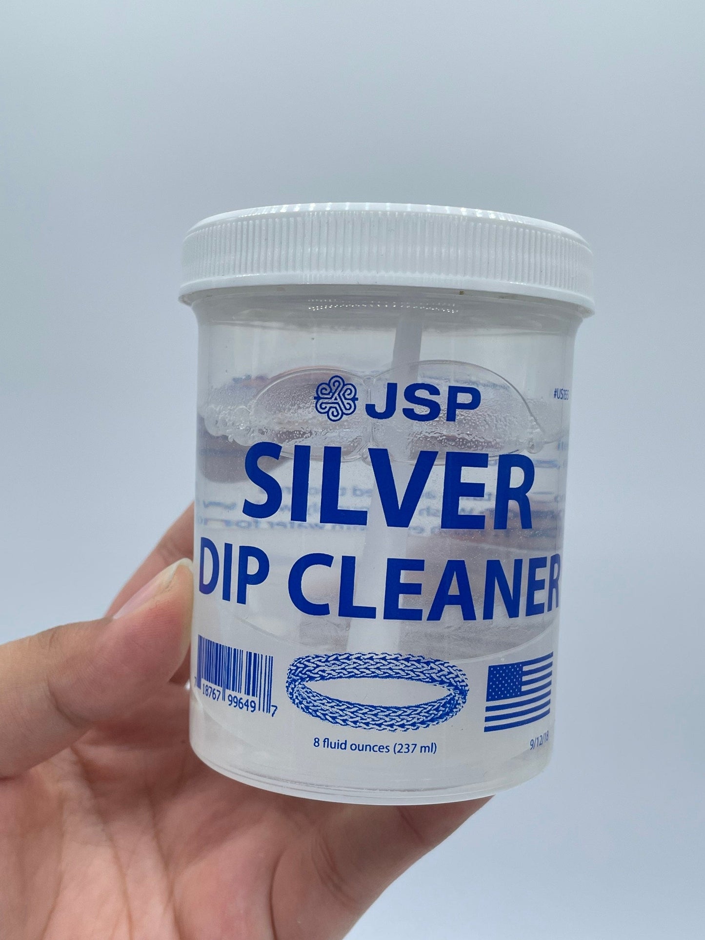 Silver Dip Jewelry Cleaner, Cloth Cleaning Shines And Protect