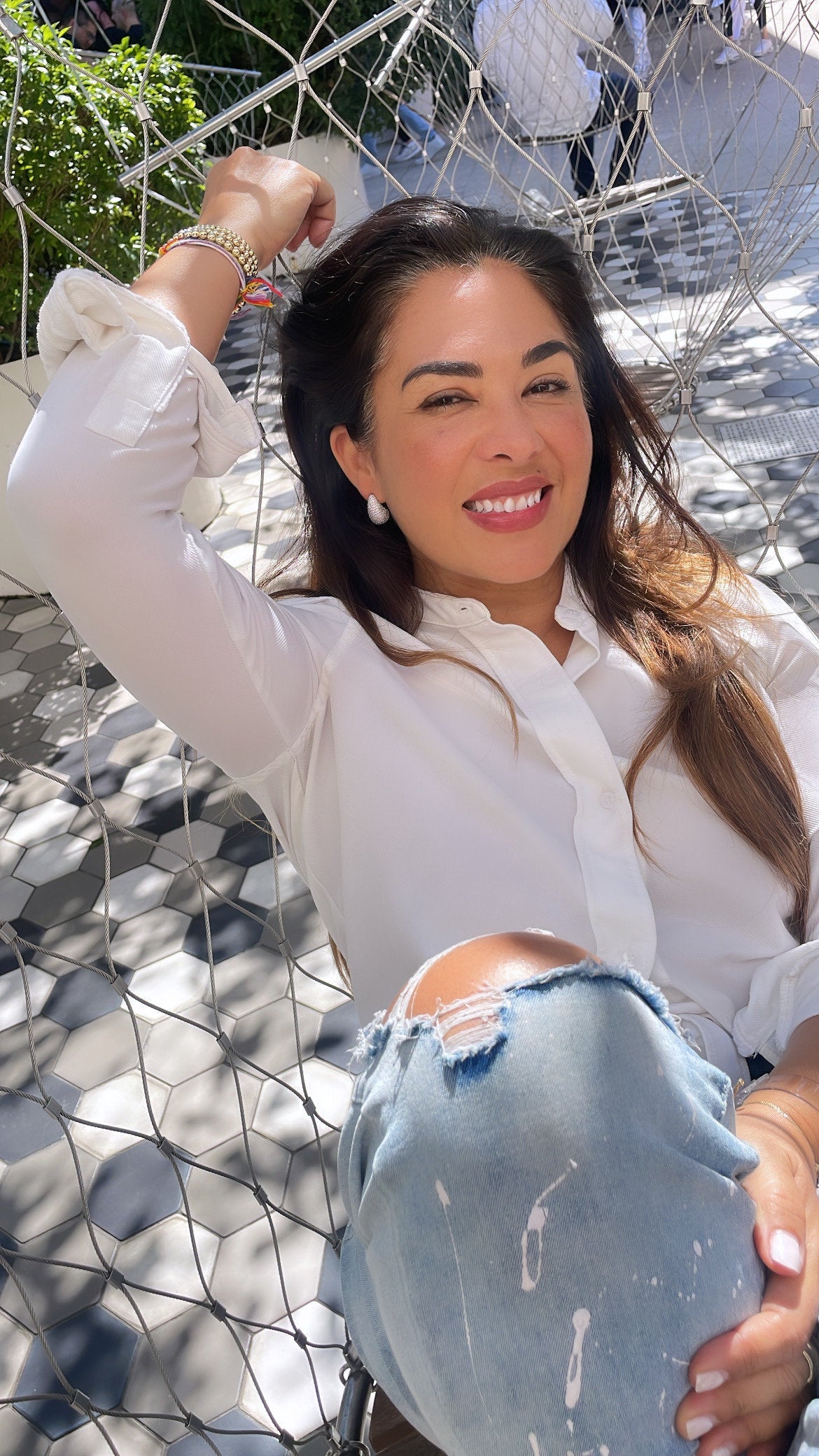 18k Gold Filled Chunky Tear Drop Earring Covered in Pave CZ Stones, Available in 2 sizes