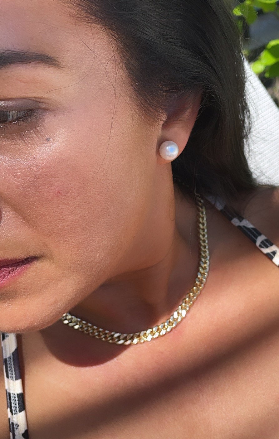 18k Gold Filled Cuban Link Chain 7mm Necklace