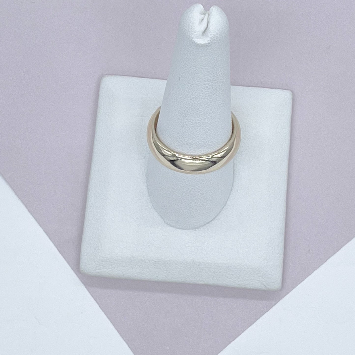 18K Gold Filled Plain Ring, Engagement Band Ring, Dainty Jewelry