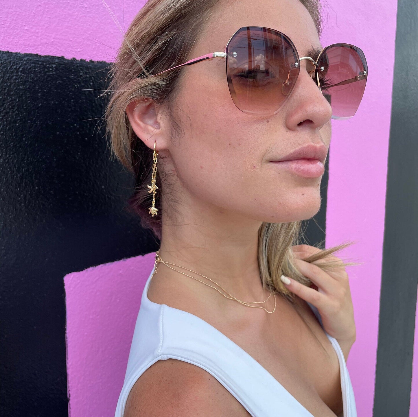 18k Gold Filled 1mm Shinny Little Ball Chain, Gold Shinny Small Dots Chain And Jewelry Making Supplies