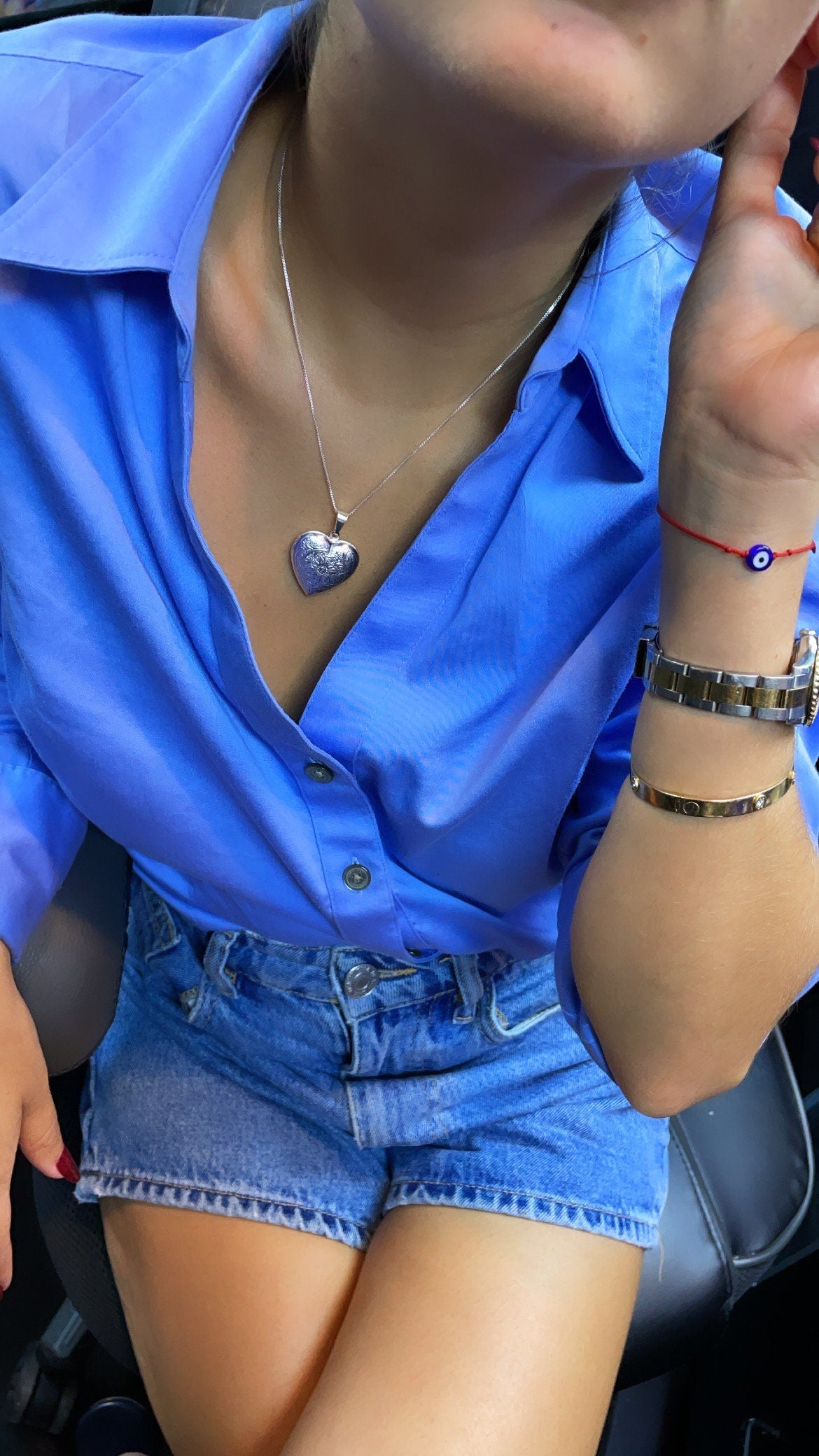 Silver Filled Heart Locket For Picture, Pendant Charm For Necklace, Love Gift