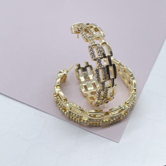Square Drop Earring