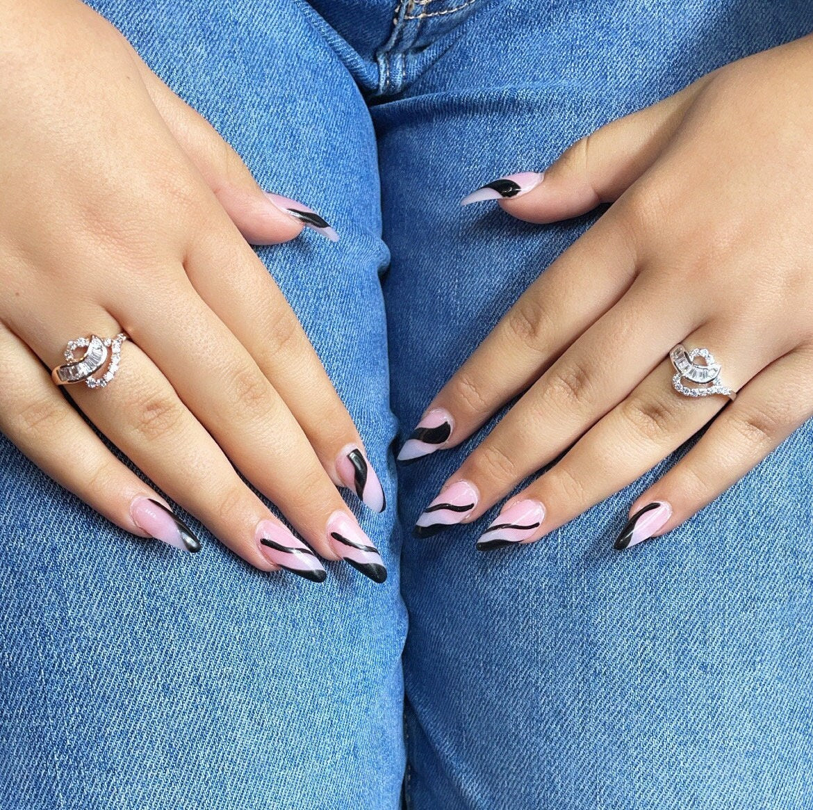 Silver Filled or Rose Gold Cubic Zirconia Mixed Baguette Zirconia Ring