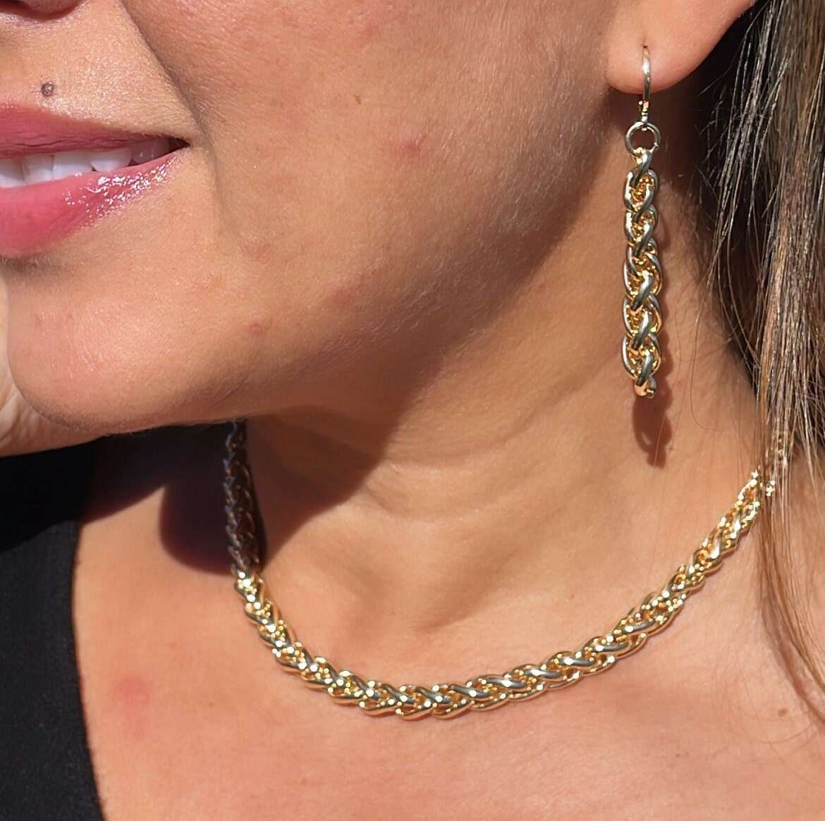 Thick Wheat Chain Set