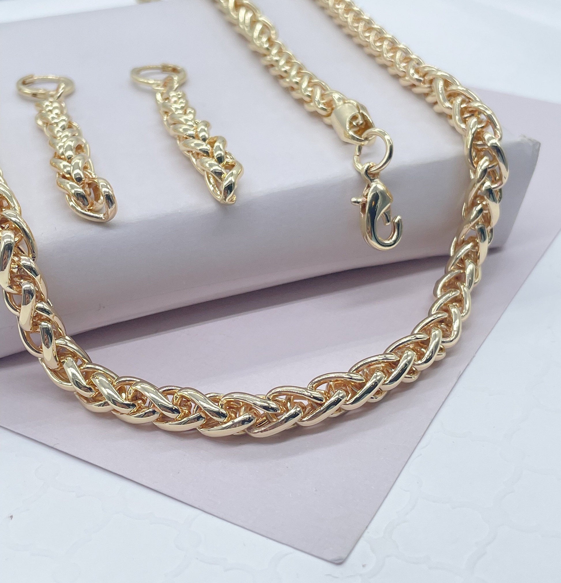 Thick Wheat Chain Set
