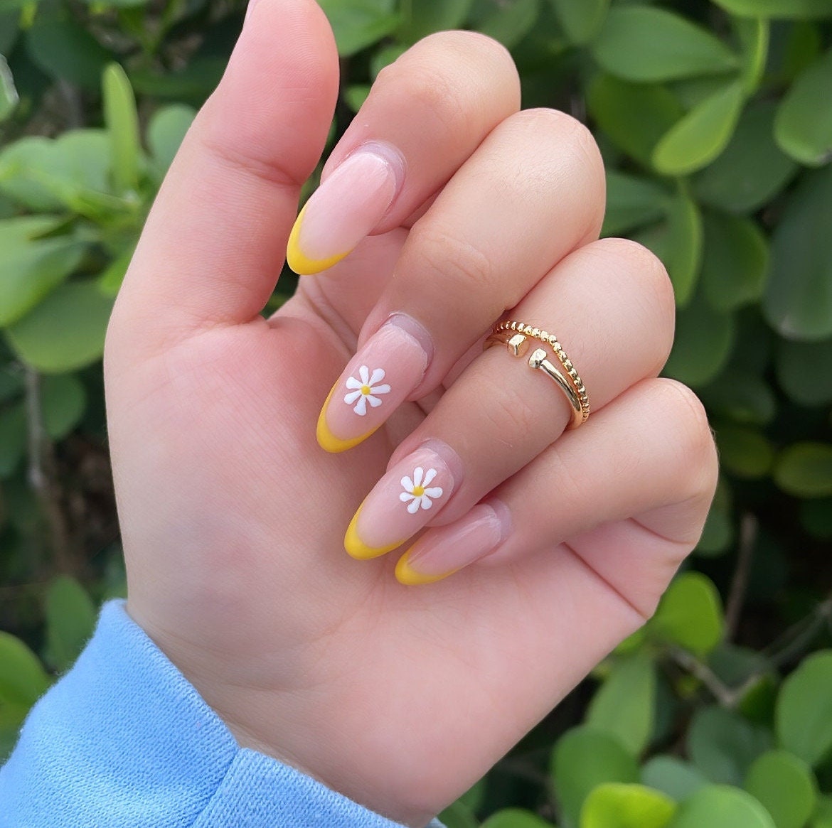 18k Gold Filled Adjustable Solid Mid Ring