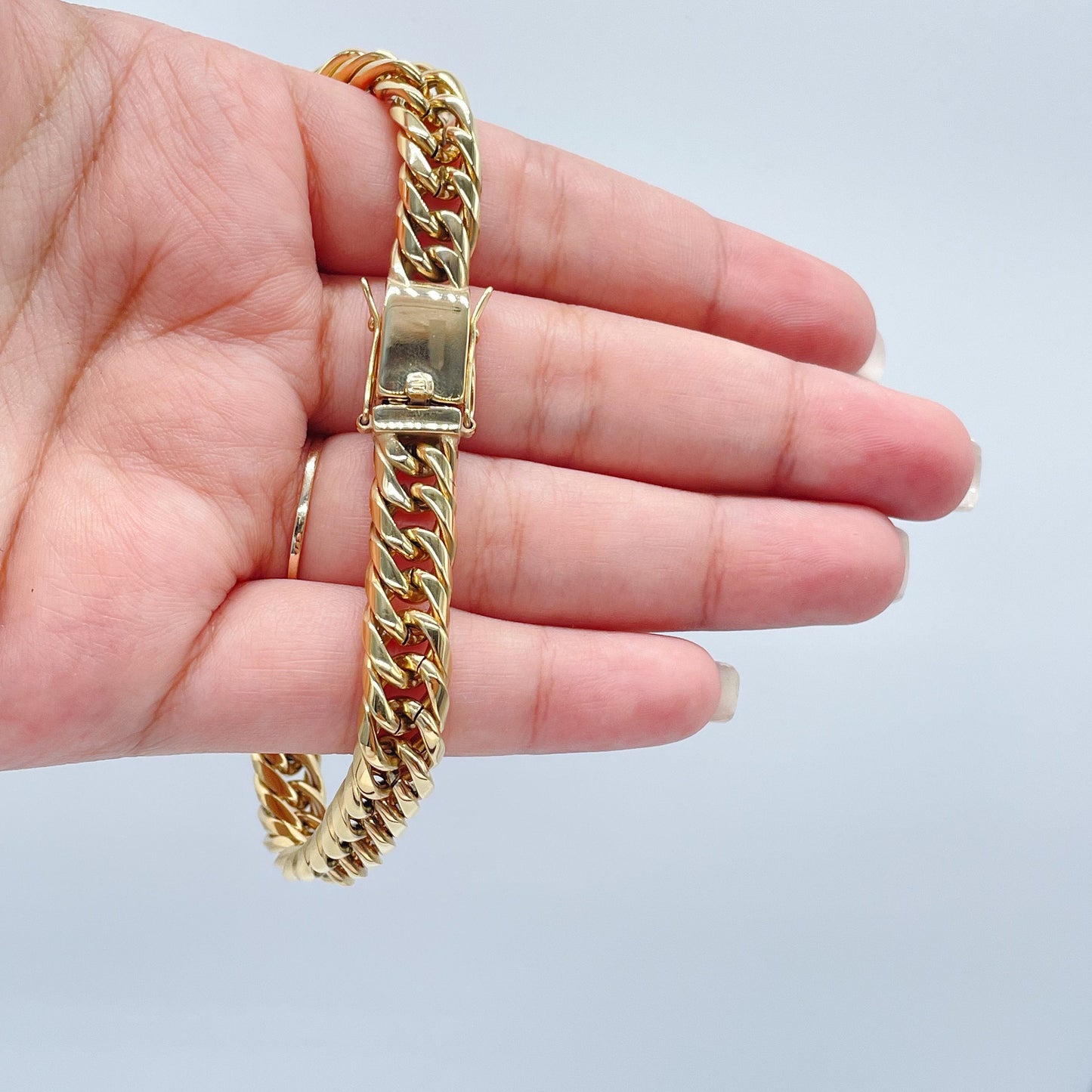 14k Gold Filled 10mm 26 inch Miami Cuban Link Chain, Cuban Necklace, Cadena de Labon Cubano