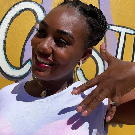 18k Gold Filled Hard Plain Omega Choker Necklace