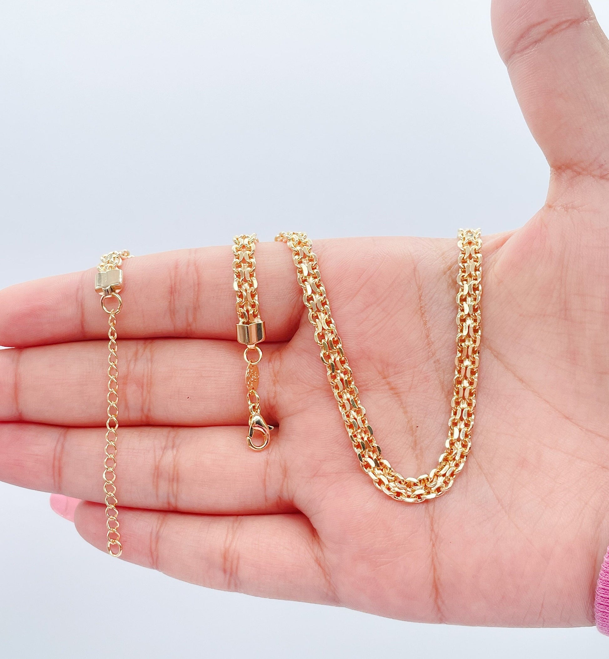 18k Gold Filled Bismark Style Set