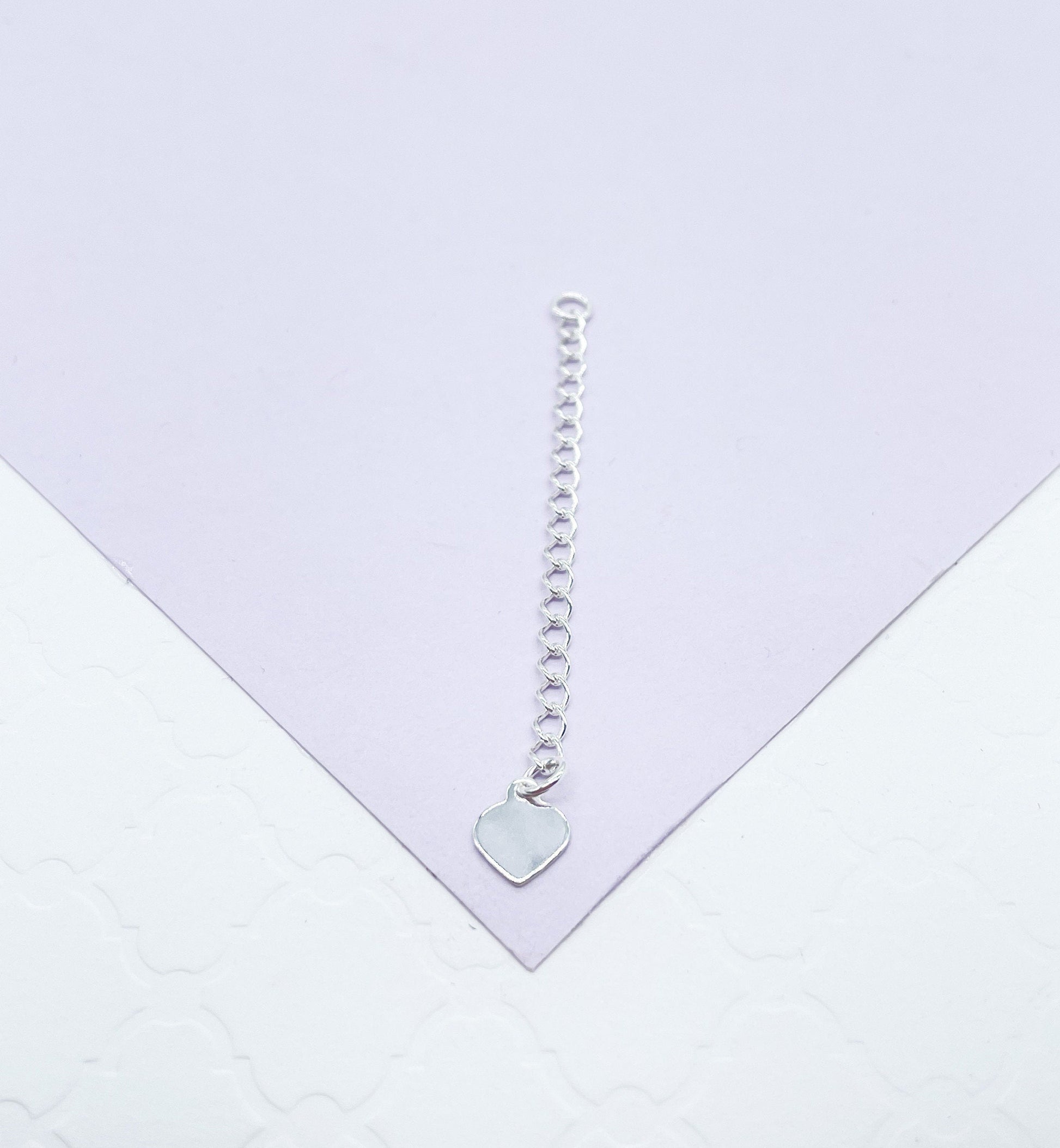 Two Inches 18k Gold Filled Extender 2" Chains, Necklaces, Anklets, Bracelets Supplies DIY Findings