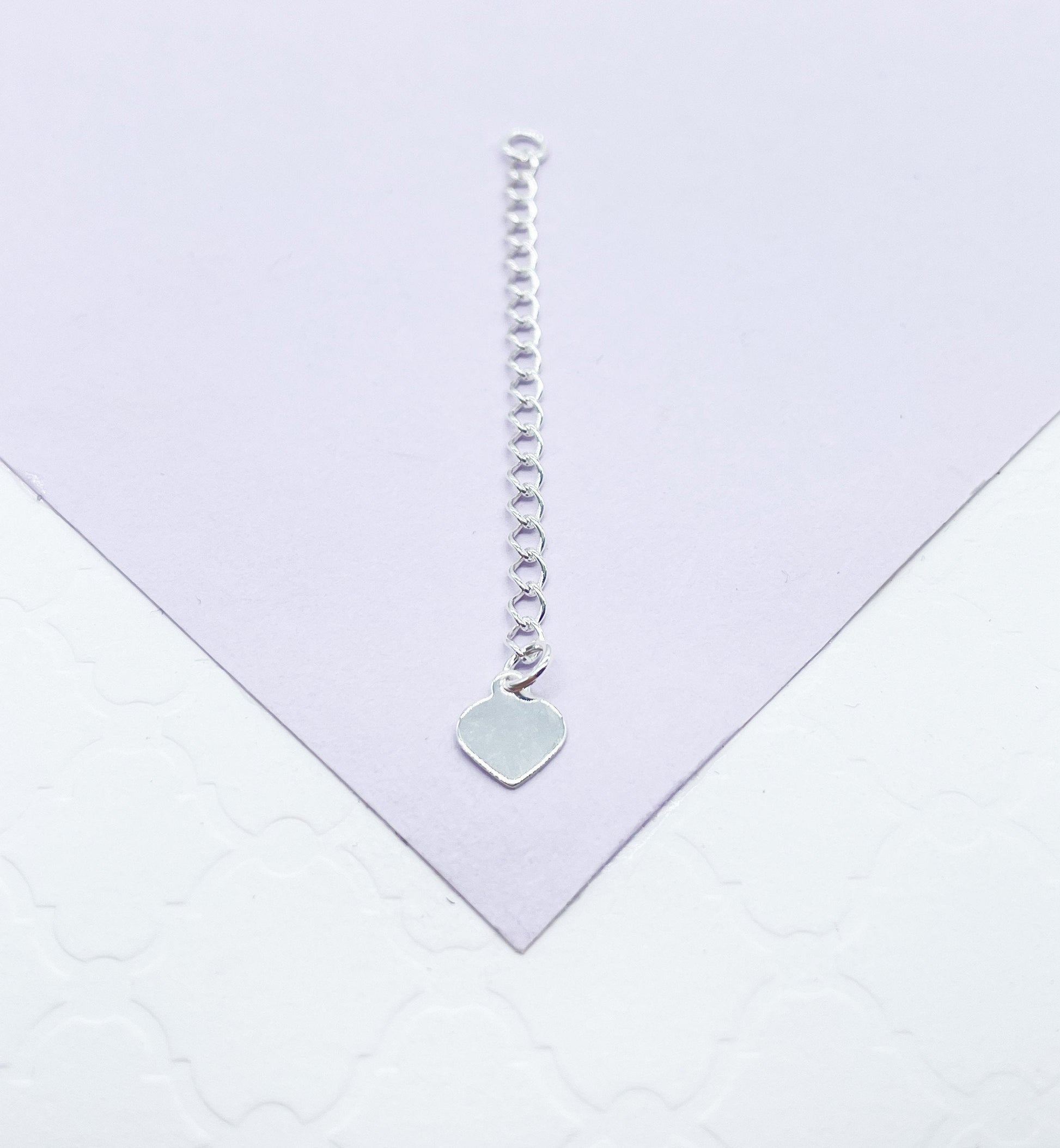 Two Inches 18k Gold Filled Extender 2" Chains, Necklaces, Anklets, Bracelets Supplies DIY Findings