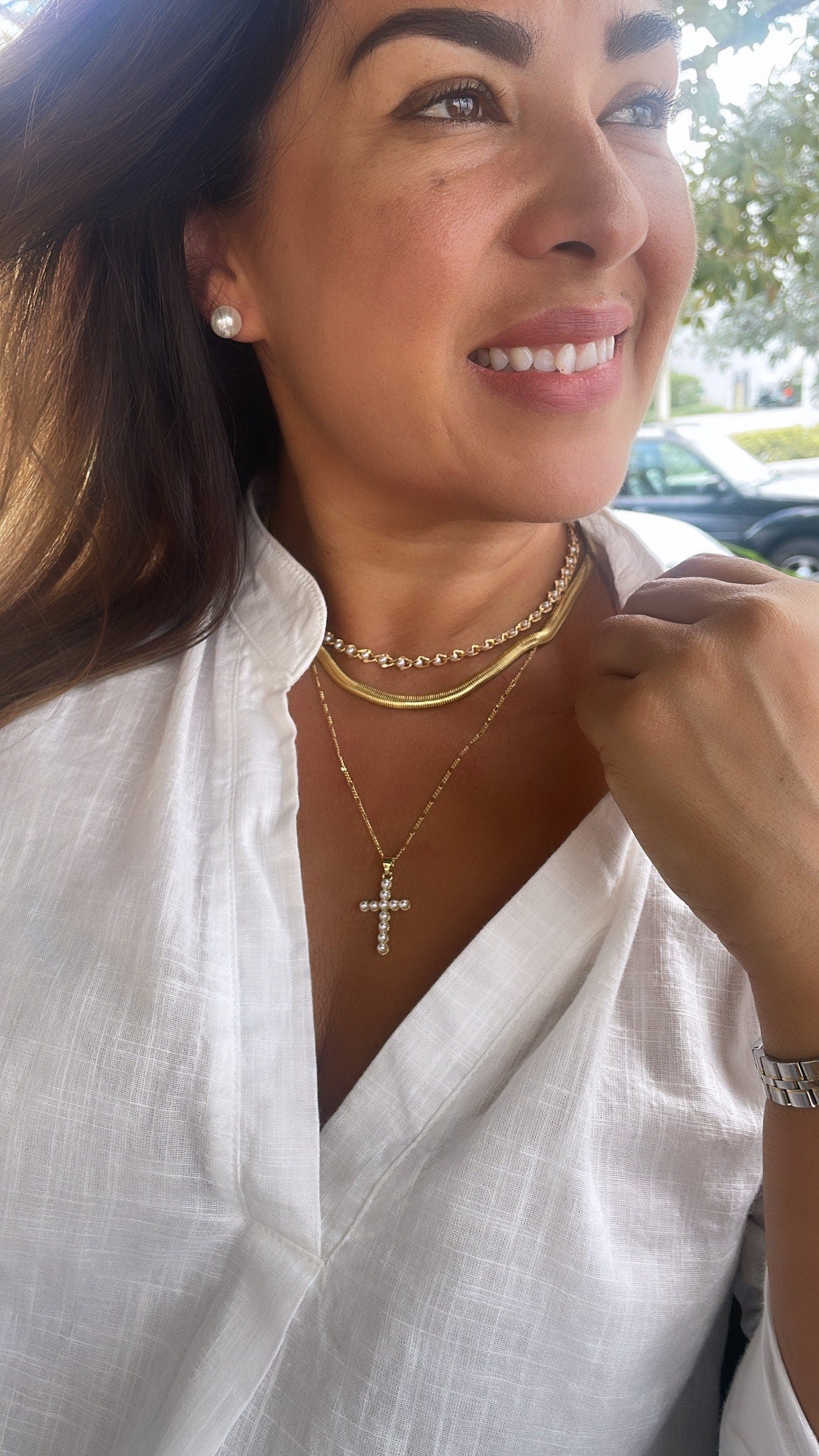 18k Gold Filled 5mm Soft Flat Snake Chain Supplies