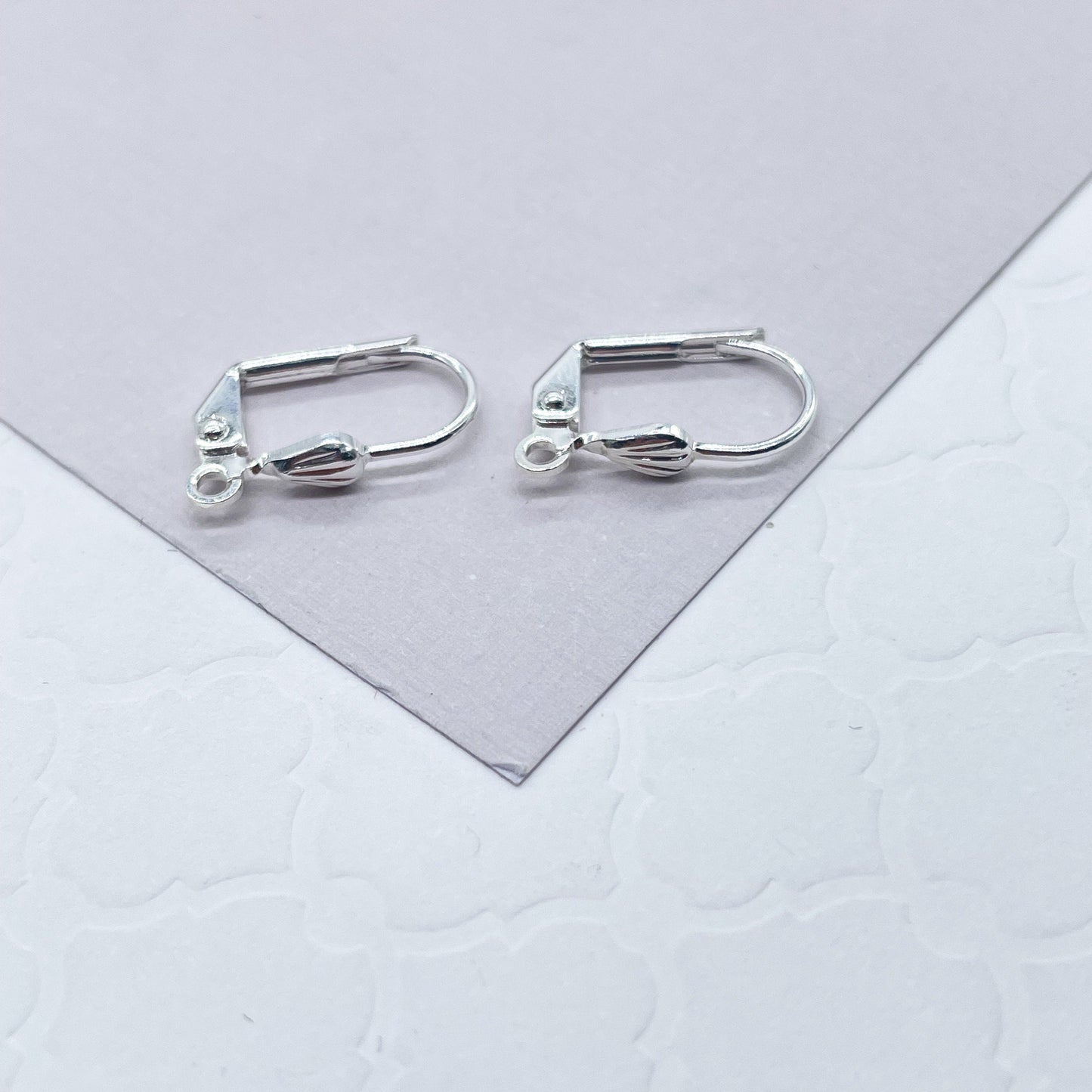 18k Gold Filled Lever Back Hook Clasps Findings Jewelry Making Designing Styling DIY